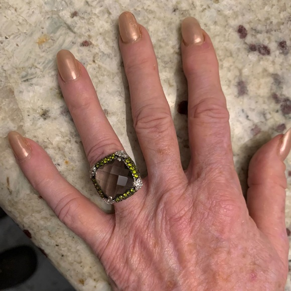 Smokey Topaz Ring (Price Drop) - Picture 3 of 6